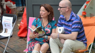 Presentatie Campinggeluk bij Boekhandel Blokker Heemstede